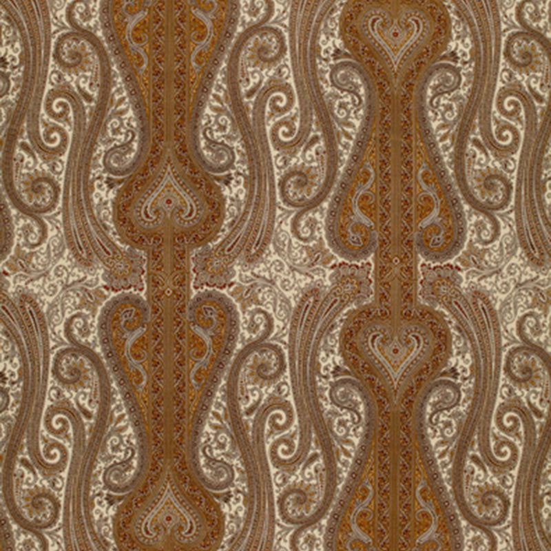 Chavant Paisley fabric in caramel color - pattern number 170621 - by Schumacher in the Classic Prints collection