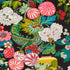 Chiang Mai Dragon fabric in ebony color - pattern number 173275 - by Schumacher in the Exuberant Prints collection