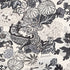Chiang Mai Dragon fabric in smoke color - pattern number 173276 - by Schumacher in the Exuberant Prints collection