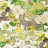 Chiang Mai Dragon fabric in citrus color - pattern number 173279 - by Schumacher in the Exuberant Prints collection