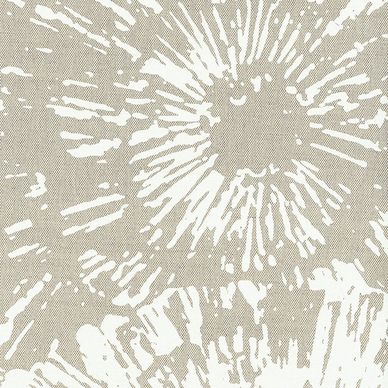 Fireworks fabric in frosted natural color - pattern number 173993 - by Schumacher in the Modern Prints collection
