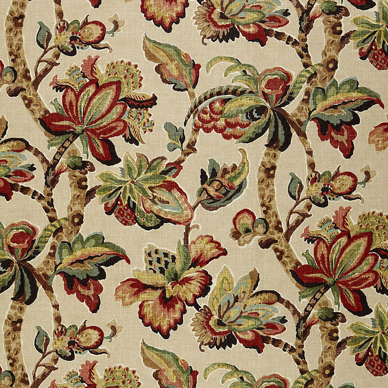 Kemscott fabric in document color - pattern number 174441 - by Schumacher in the Classic Prints collection