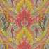 Cambay Paisley Print fabric in parrot color - pattern number 174881 - by Schumacher in the Ottoman Chic collection