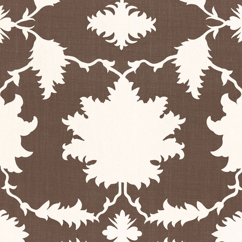 Garden Of Persia fabric in bittersweet color - pattern number 175032 - by Schumacher in the Mary Mcdonald collection