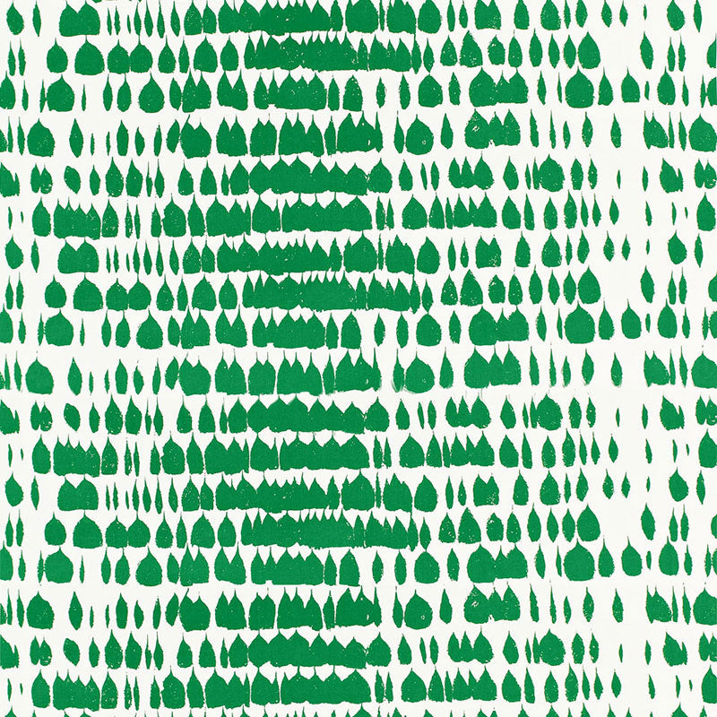 Queen Of Spain fabric in jade color - pattern number 175204 - by Schumacher in the Exuberant Prints collection