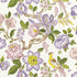 Huntington Gardens fabric in lavender color - pattern number 175563 - by Schumacher in the Timothy Corrigan collection