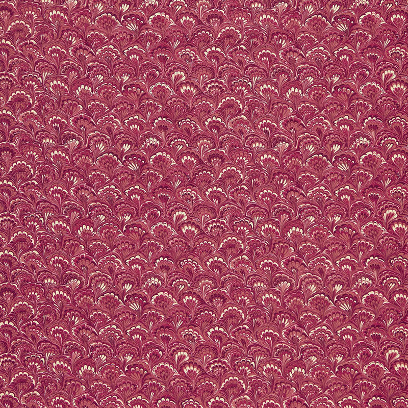 Capulet fabric in carnelian color - pattern number 175662 - by Schumacher in the Ottoman Chic collection