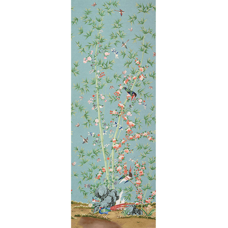 Brighton Pavilion Panel fabric in multi color - pattern number 176020 - by Schumacher in the Miles Redd collection