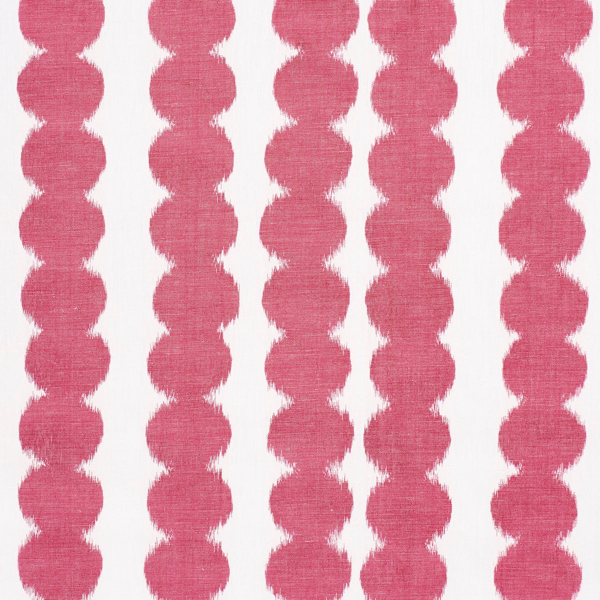Full Circle fabric in fuchsia color - pattern number 176255 - by Schumacher in the Ikat Collection collection