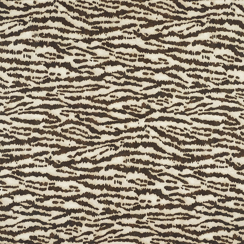 Animaux fabric in bark color - pattern number 176371 - by Schumacher in the Animal Prints & Wovens collection