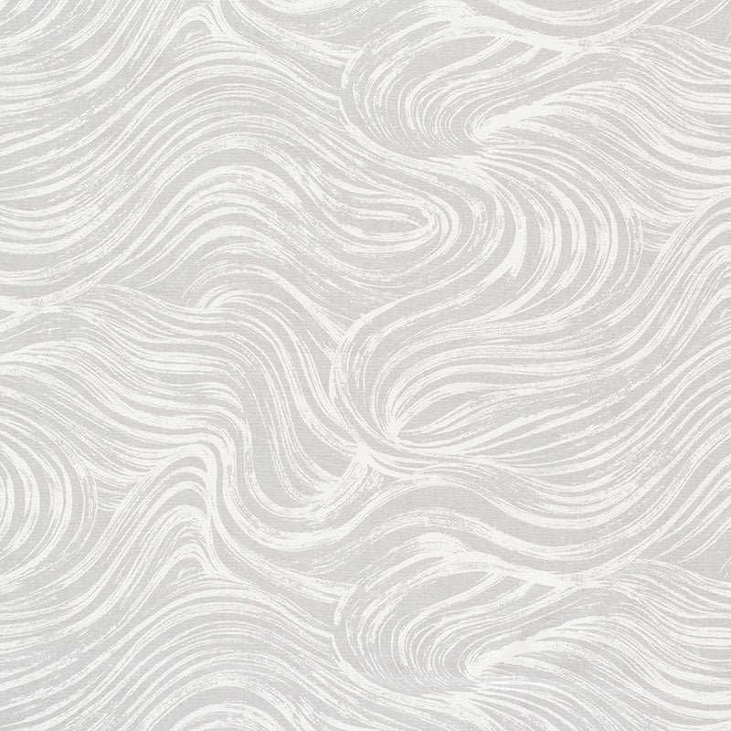 Shio fabric in grey color - pattern number 177492 - by Schumacher in the Mingei collection