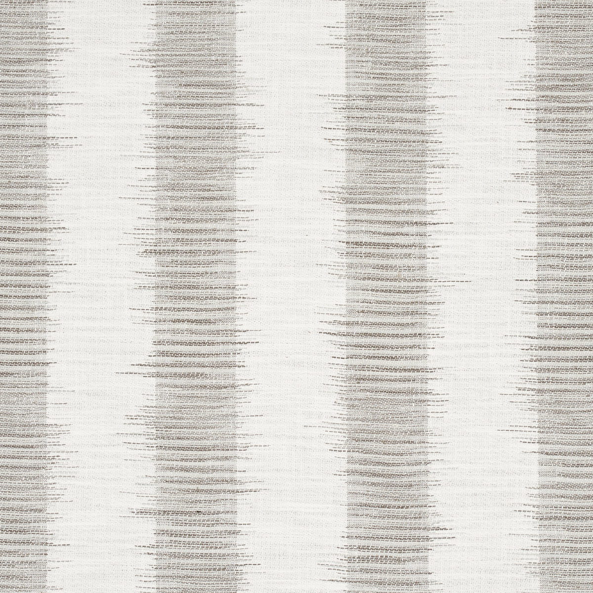 Attleboro Ikat fabric in slate grey color - pattern number 177815 - by Schumacher in the Stripes Revisits collection