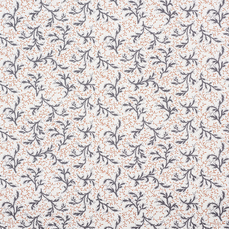 Sprig fabric in basalt and fawn color - pattern number 177830 - by Schumacher in the Celerie Kemble collection
