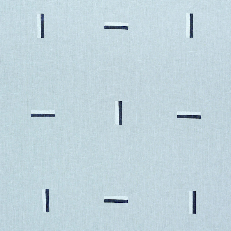 Icehouse fabric in sky color - pattern number 177912 - by Schumacher in the Caroline Z Hurley collection