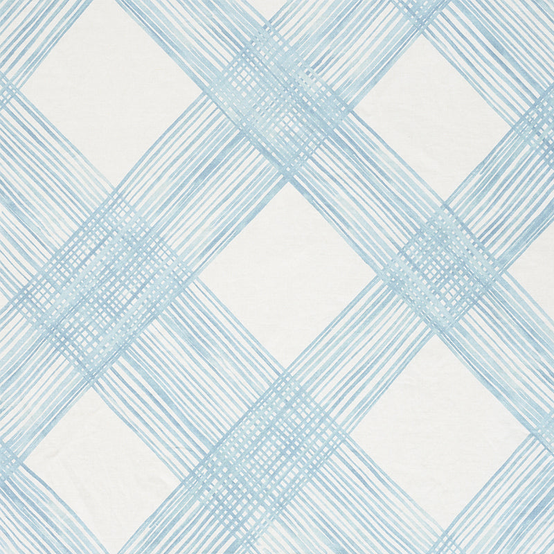 Traverse fabric in sky color - pattern number 177951 - by Schumacher in the Porter Teleo collection
