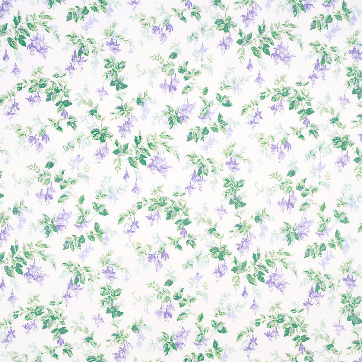 Garden Gate Chintz fabric in lavender color - pattern number 178683 - by Schumacher in the Moon River collection