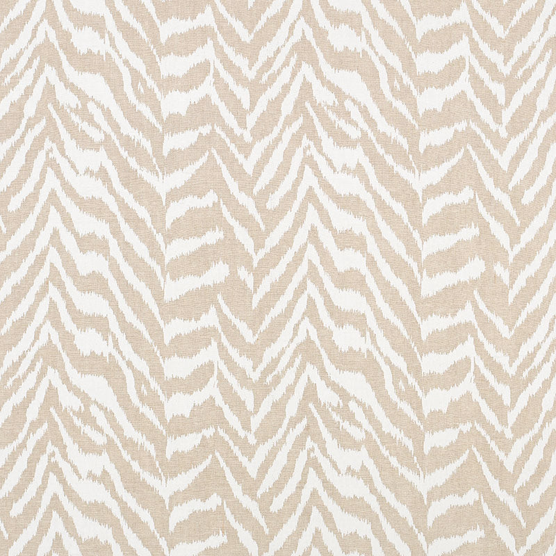 Quincy Hand Print fabric in natural color - pattern number 179411 - by Schumacher in the Happy Together collection