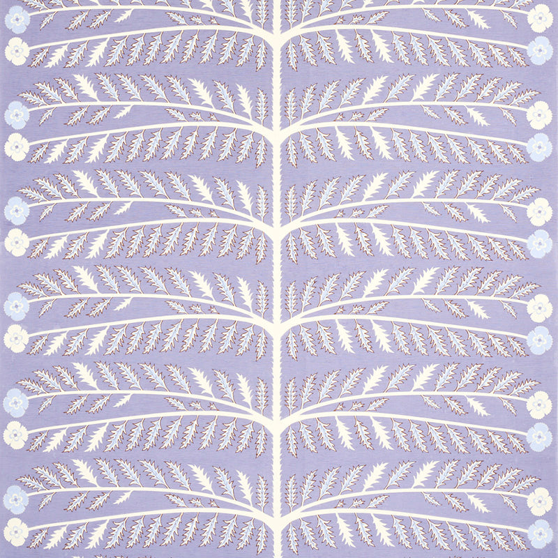 Thistle fabric in lavender color - pattern number 179531 - by Schumacher in the Neisha Crosland collection