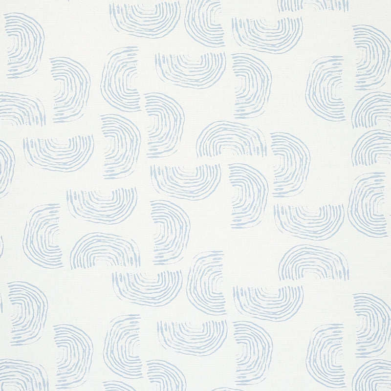 Quansoo fabric in sky color - pattern number 179881 - by Schumacher in the Caroline Z Hurley collection