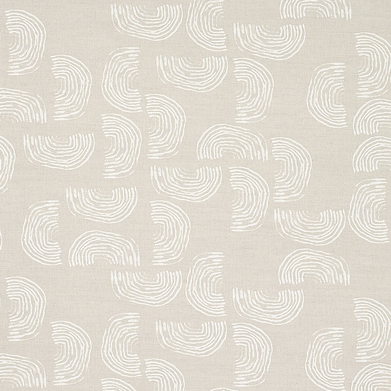 Quansoo fabric in ivory color - pattern number 179882 - by Schumacher in the Caroline Z Hurley collection
