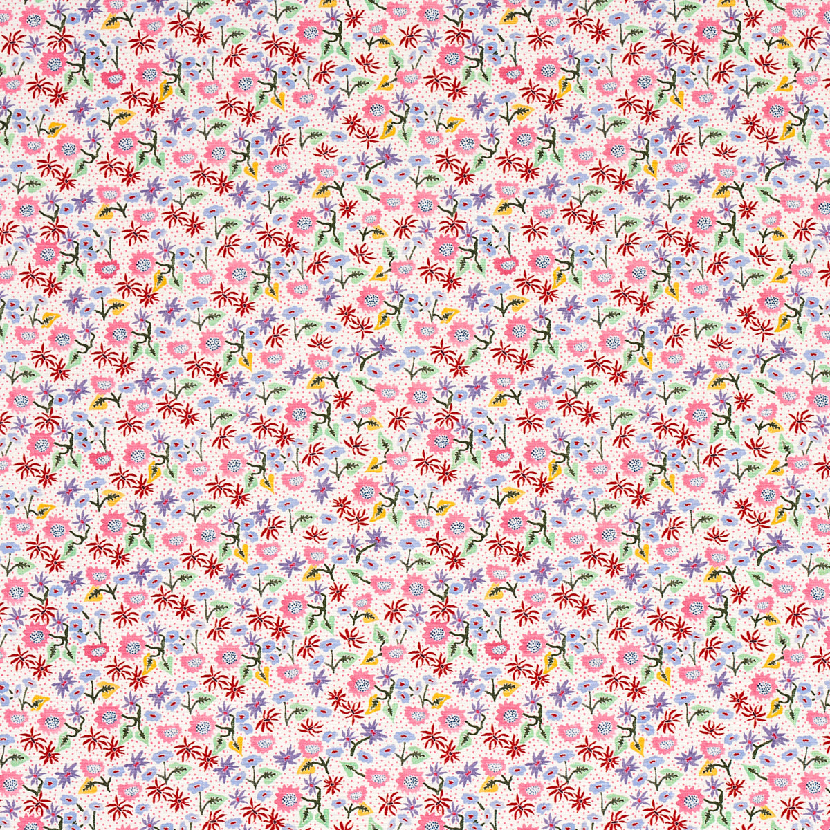 Calico fabric in sprezzatura color - pattern number 180170 - by Schumacher in the Happy Menocal collection