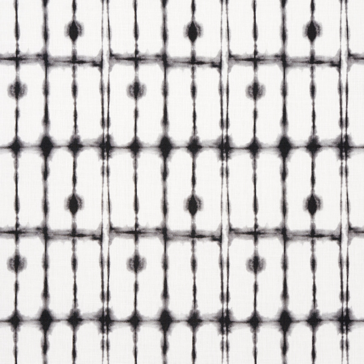 Julie fabric in black color - pattern number 180281 - by Schumacher in the Victor Glemaud collection