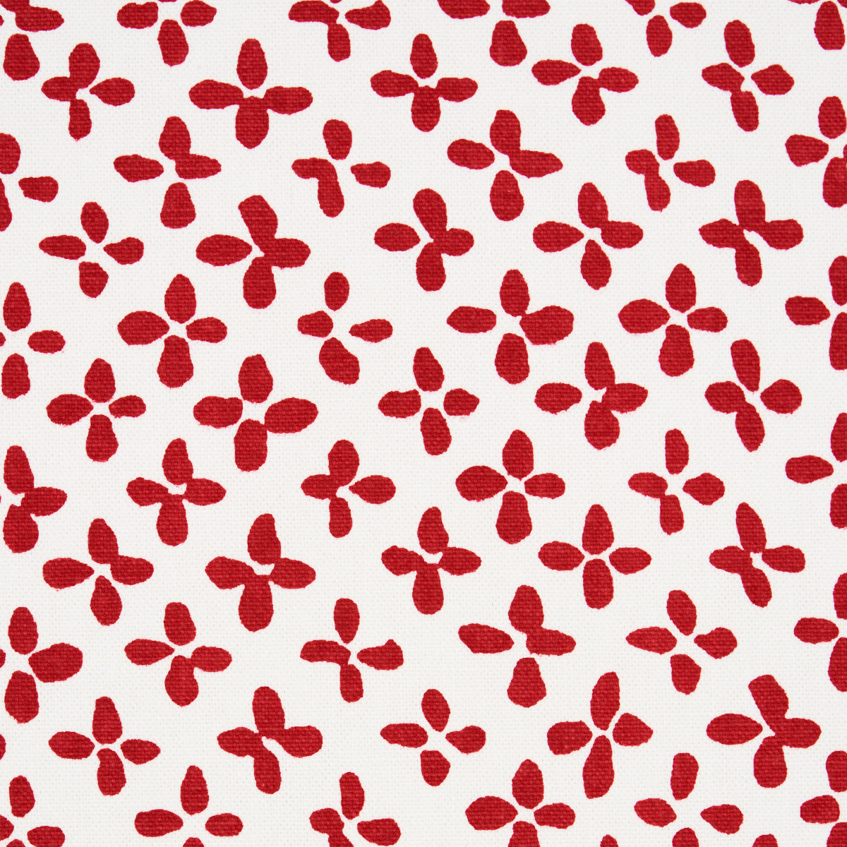 Emerson fabric in red color - pattern number 180382 - by Schumacher in the Easy Elements collection