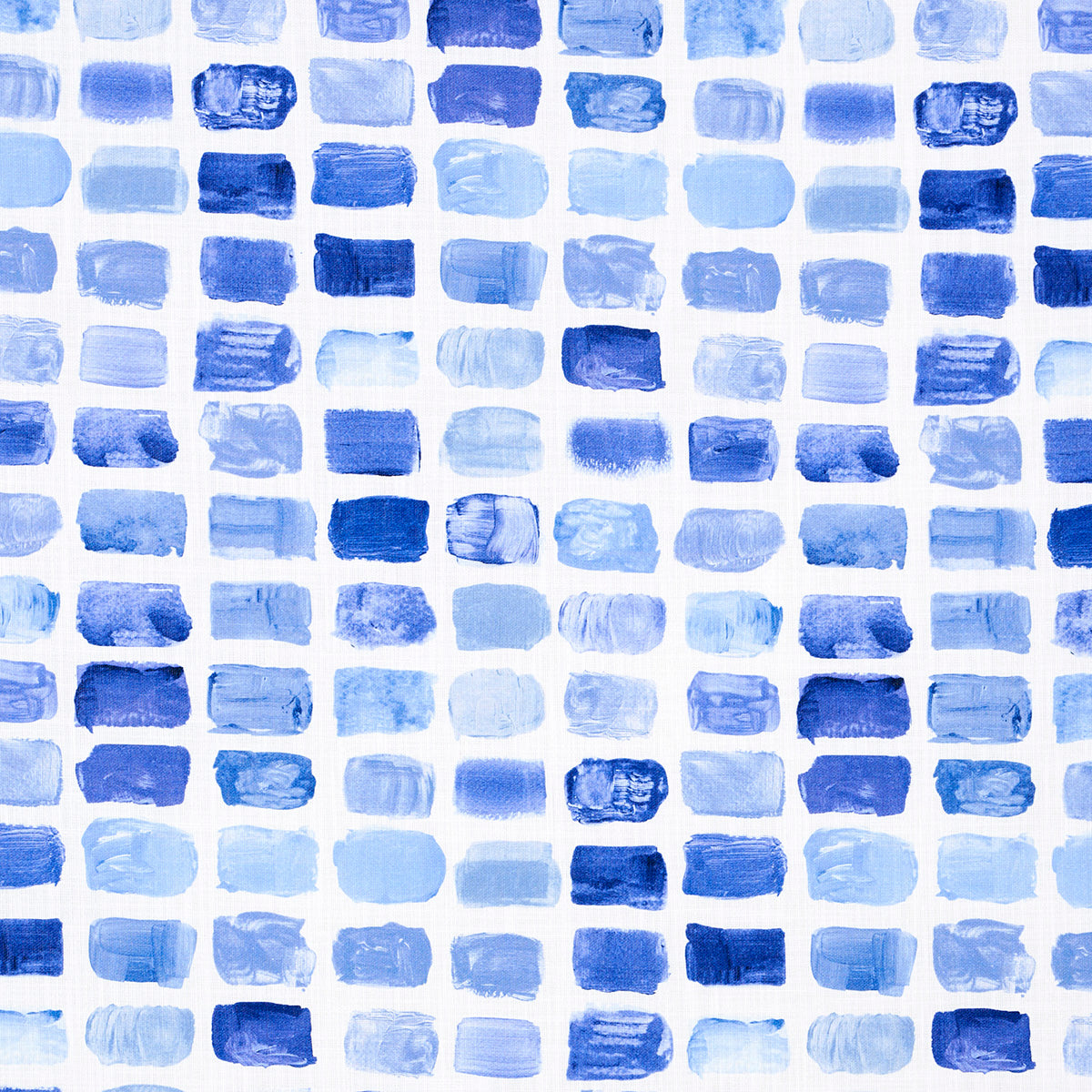 Palette Indoor Outdoor fabric in lapis color - pattern number 180780 - by Schumacher in the Mary Mcdonald collection