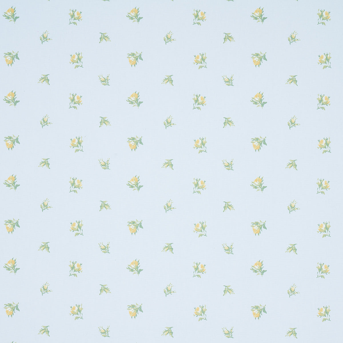 Margie Floral fabric in marigold color - pattern number 180841 - by Schumacher in the New Old-Fashioned collection