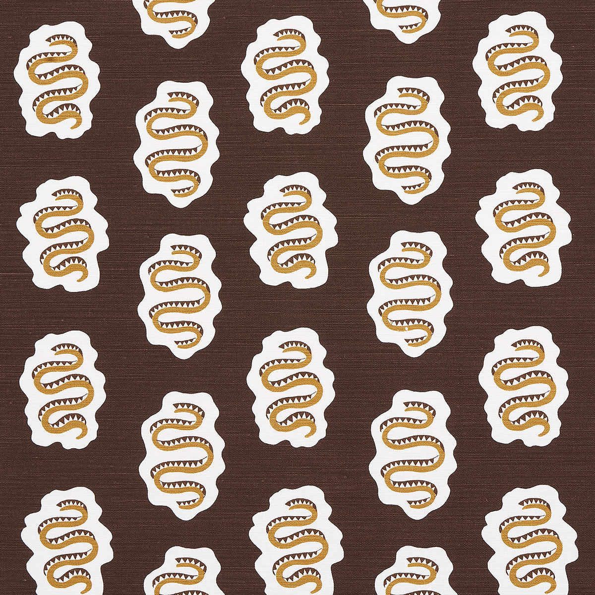 Elsa fabric in amber color - pattern number 180860 - by Schumacher in the Regine collection
