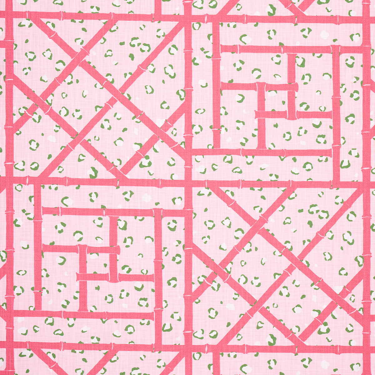 Fancy Beast Indoor Outdoor fabric in palm beach pink color - pattern number 180953 - by Schumacher in the Cristina Buckley collection