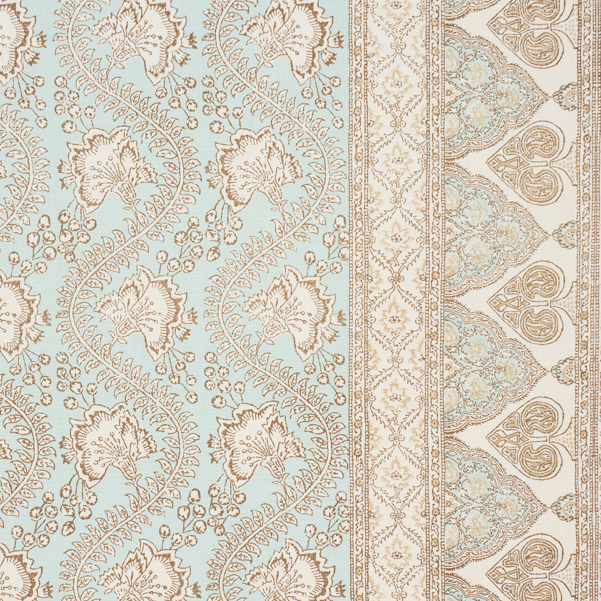 Tombay fabric in mineral color - pattern number 181341 - by Schumacher in the Jacaranda collection