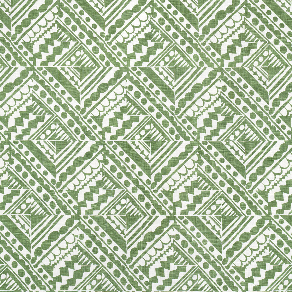 Topsy Turvy fabric in green color - pattern number 181491 - by Schumacher in the Drusus Tabor collection