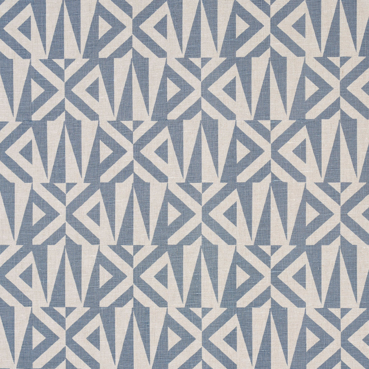 Amero fabric in slate blue color - pattern number 181641 - by Schumacher in the Earth And Sky collection