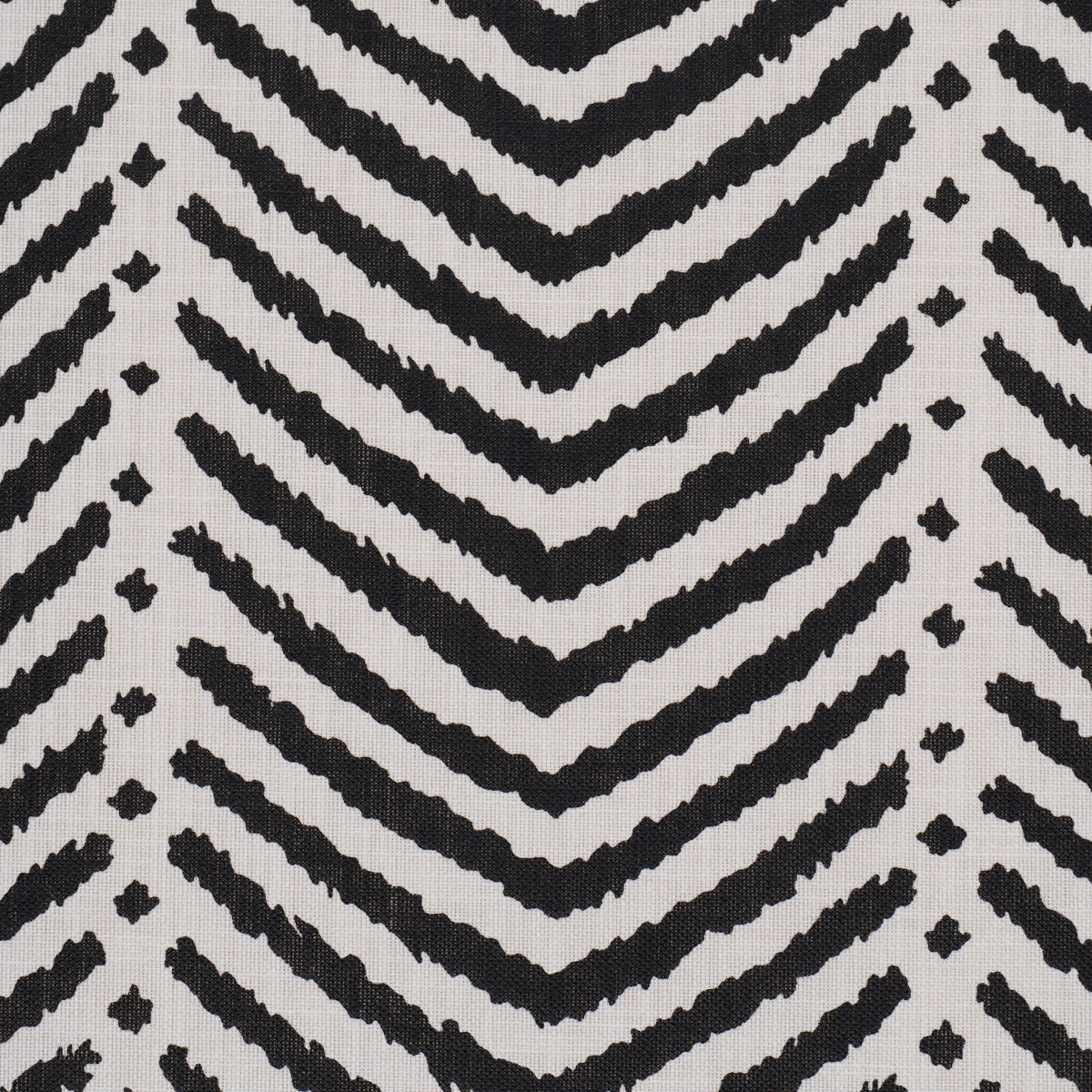 La Jolla Indoor/Outdoor fabric in black color - pattern number 182005 - by Schumacher in the Perennial Favorites collection