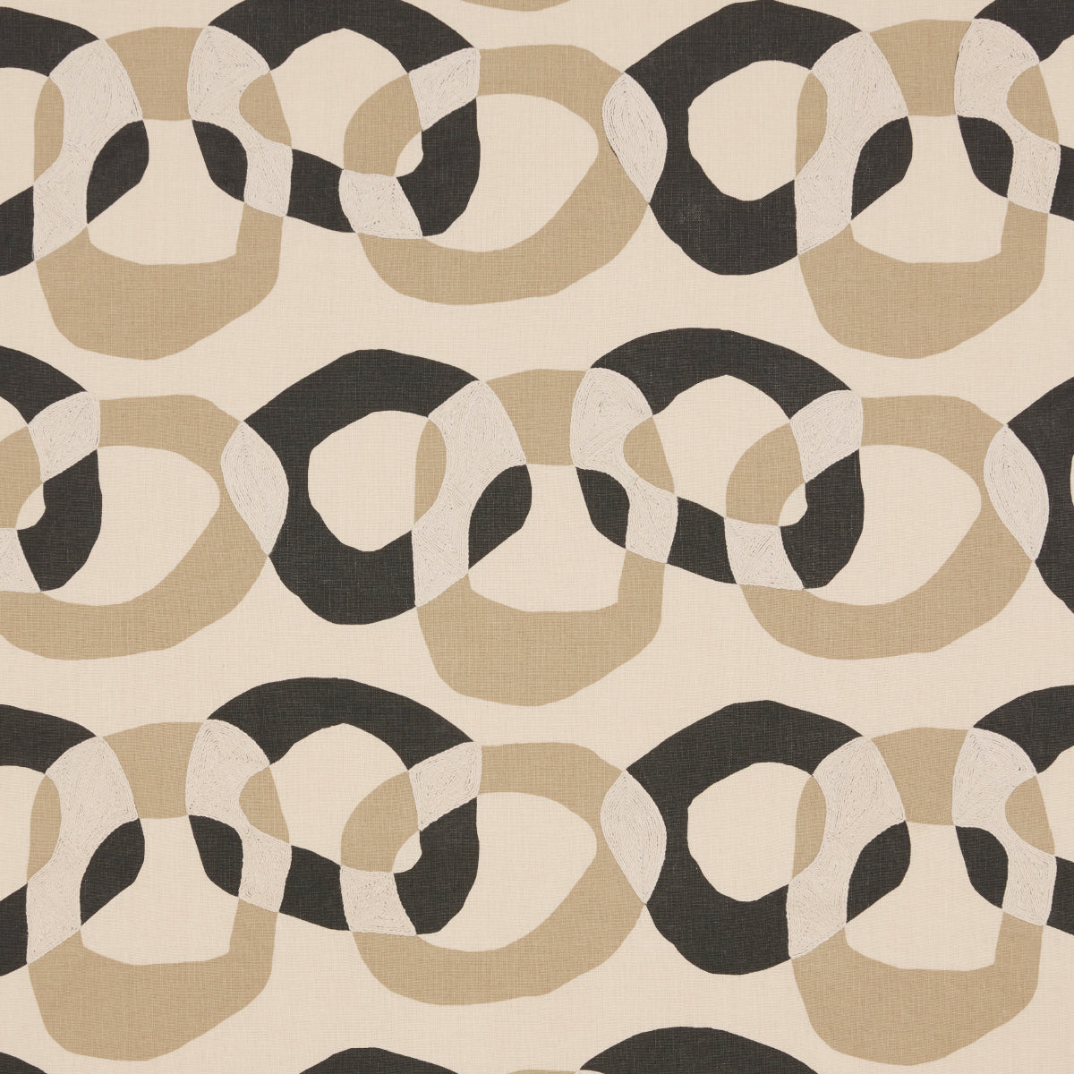 Conrad fabric in dune color - pattern number 182281 - by Schumacher in the Mesa collection