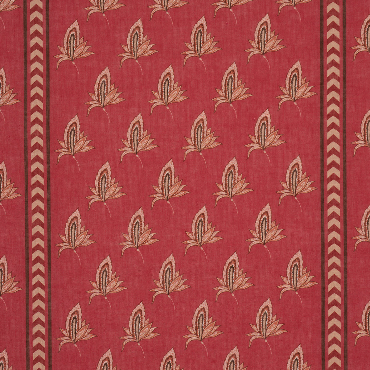 Bangalore Imagination fabric in rouge color - pattern number 182601 - by Schumacher in the Laura Gonzalez collection