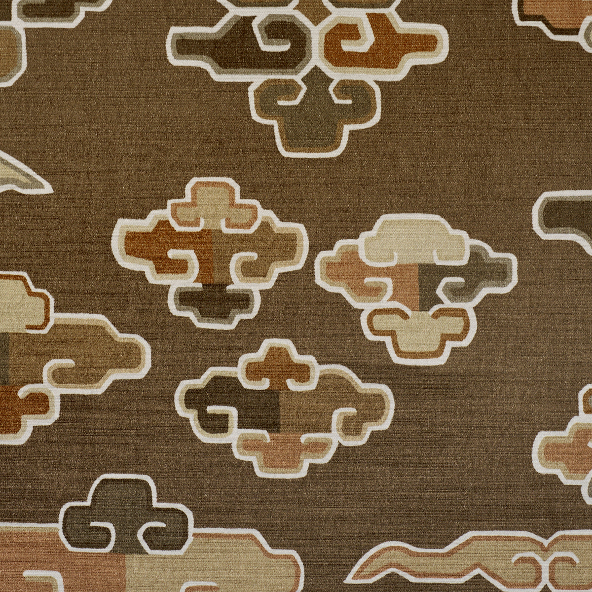 In Dreams Velvet fabric in sable color - pattern number 182801 - by Schumacher in the Cristina Buckley collection