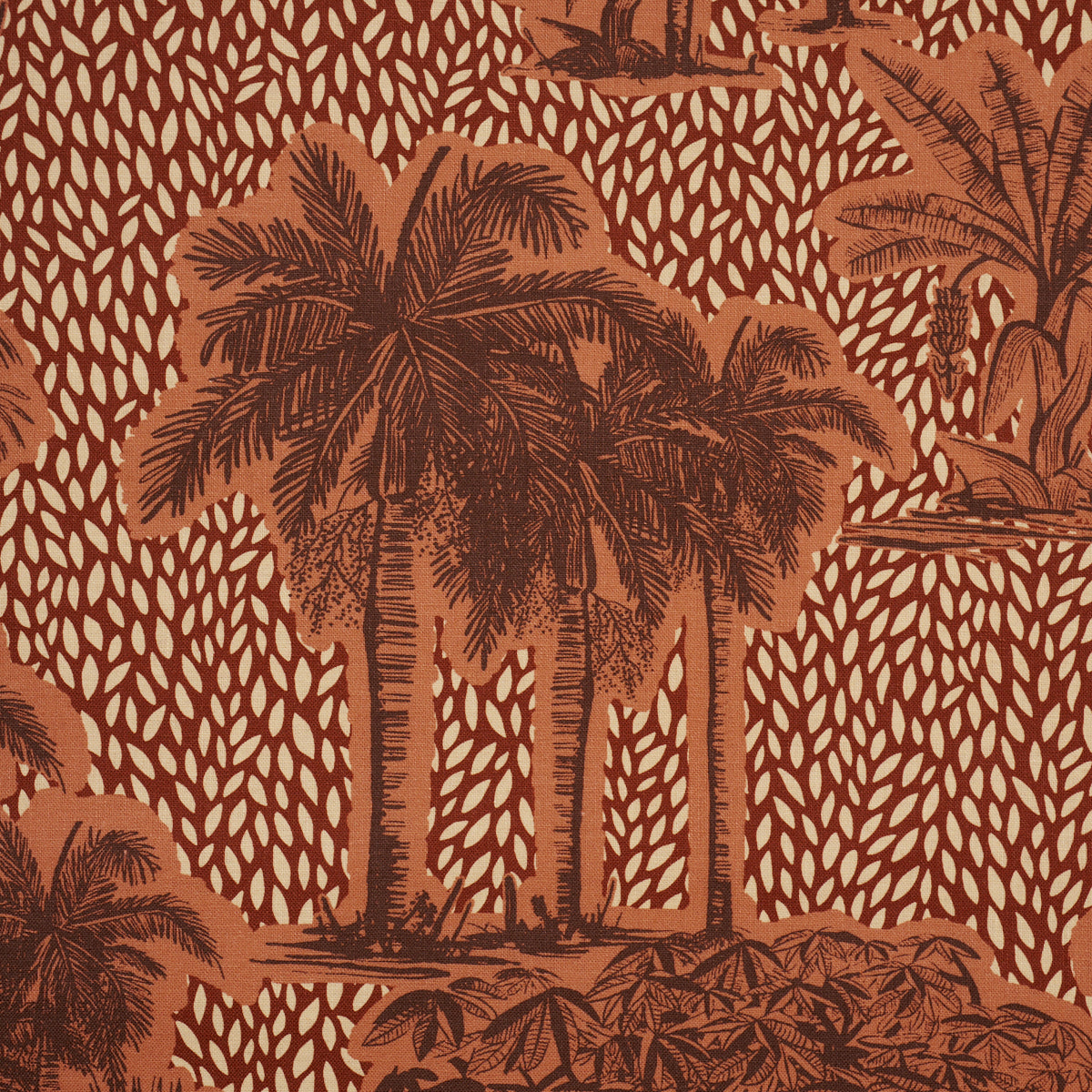 Tropical Safari Print fabric in sunset in los llanos color - pattern number 182811 - by Schumacher in the Johanna Ortiz collection