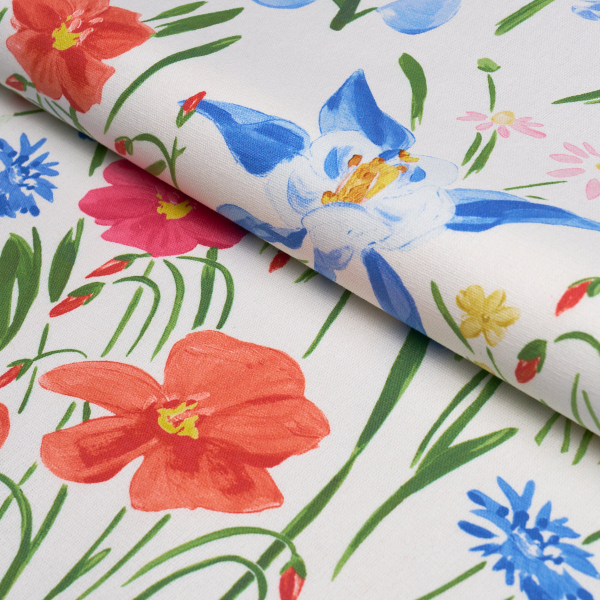 Oz Floral fabric in multi color - pattern number 182852 - by Schumacher in the Patrick Mele collection