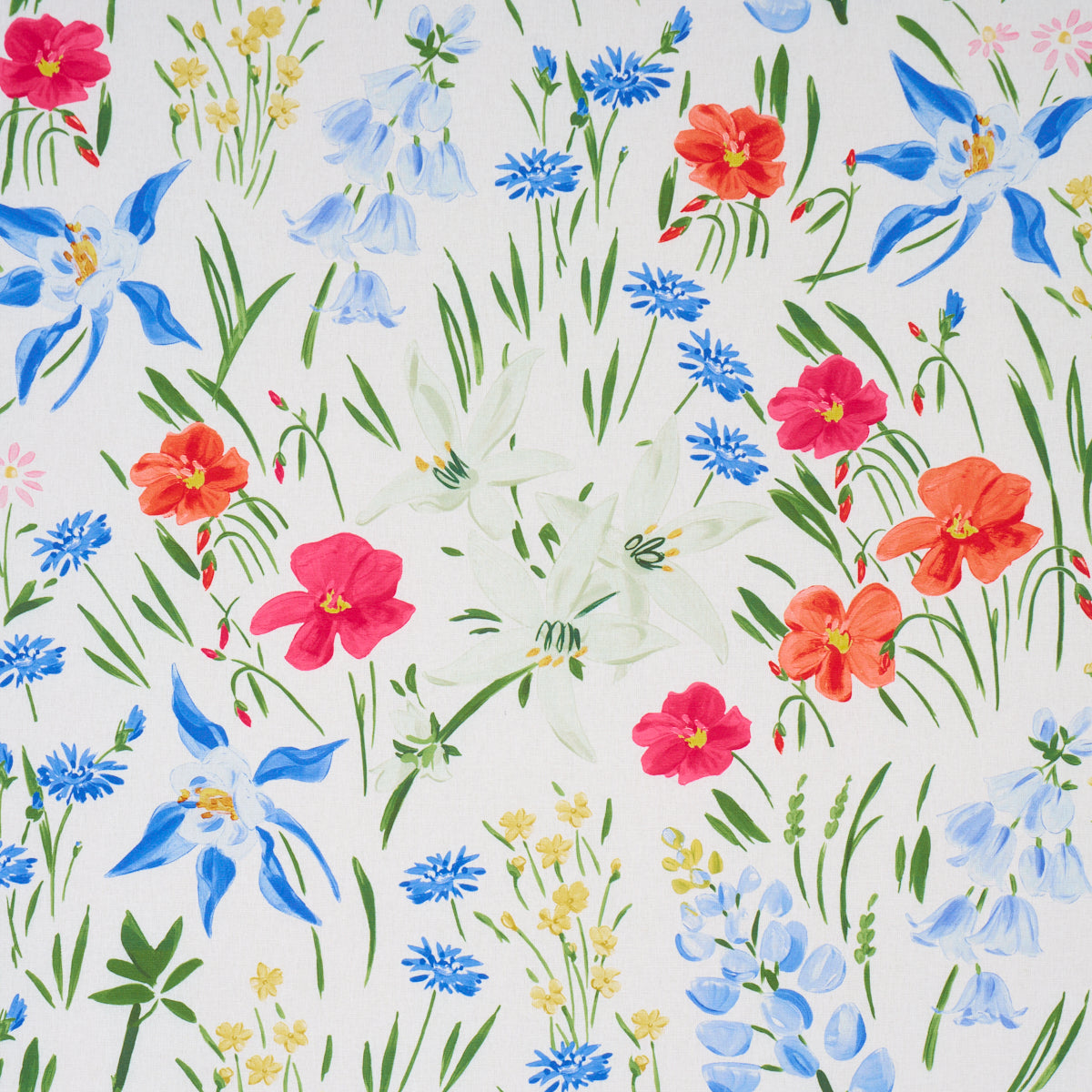 Oz Floral fabric in multi color - pattern number 182852 - by Schumacher in the Patrick Mele collection