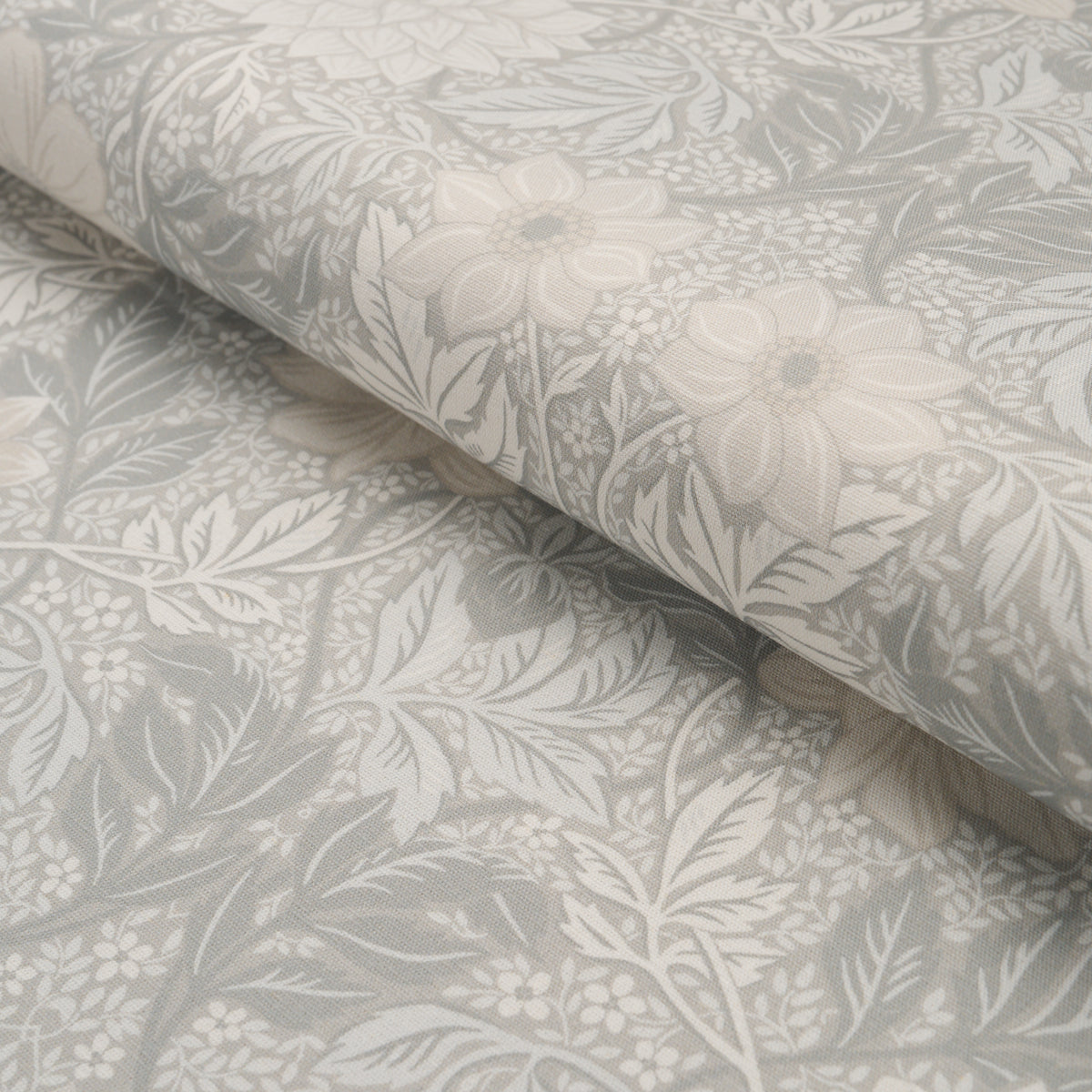Dahlia Garden fabric in natural color - pattern number 182971 - by Schumacher in the Borastapeter collection