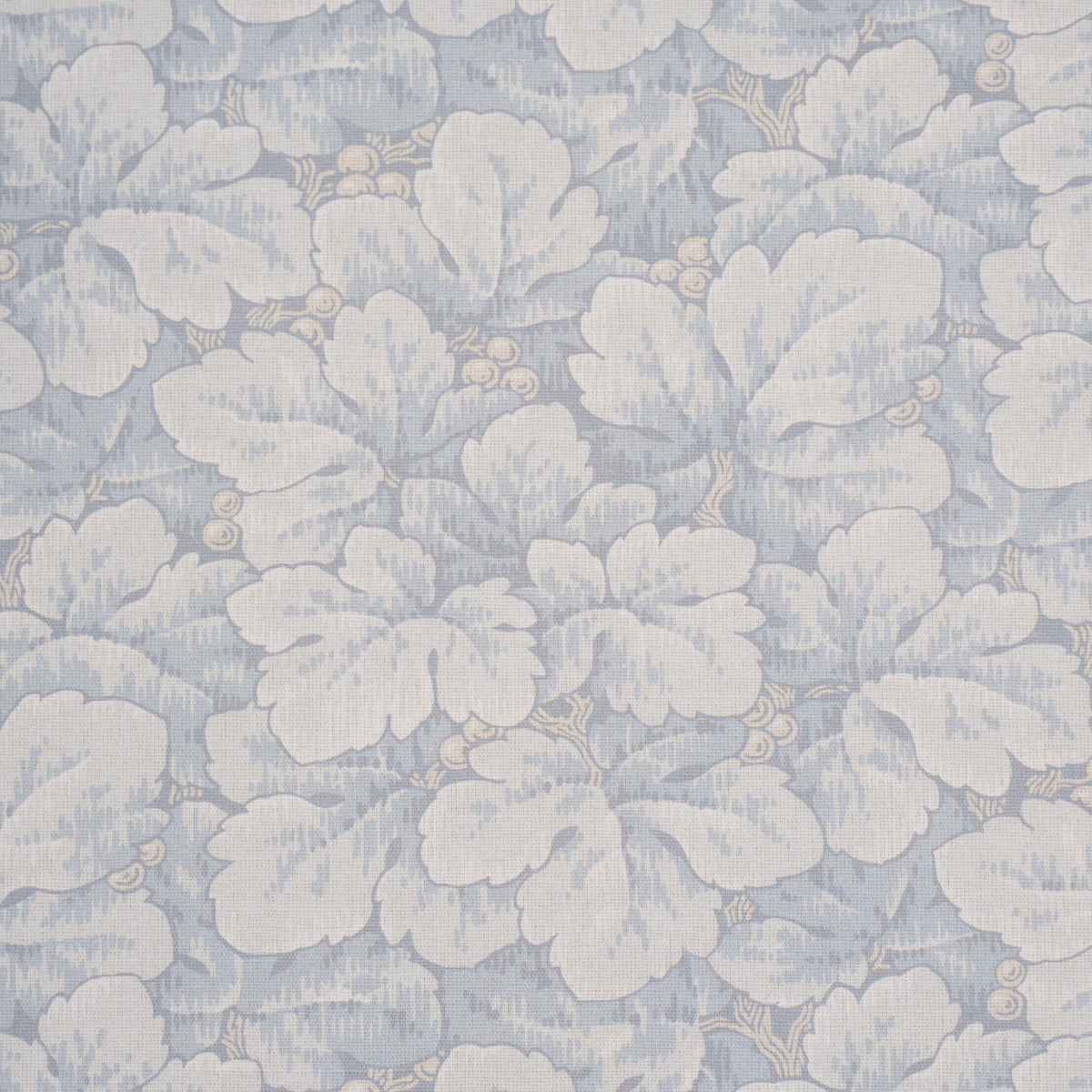 Waldemar fabric in soft blue color - pattern number 183041 - by Schumacher in the Borastapeter collection