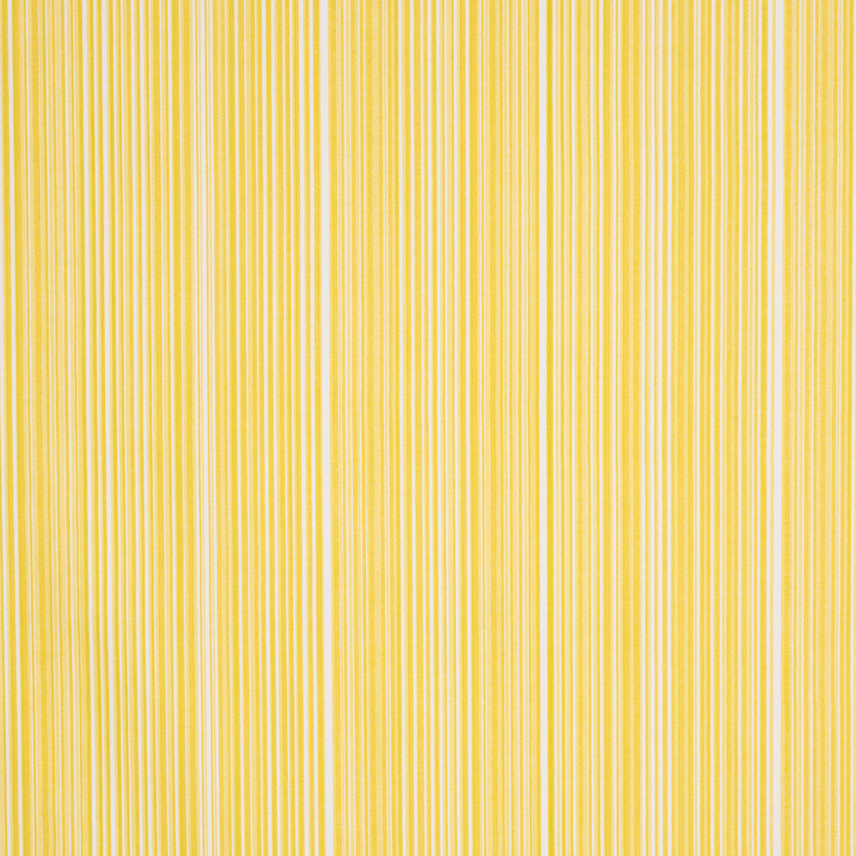 Ministripe fabric in Buttercup color - pattern number 183762 - by Schumacher in the Tillett collection