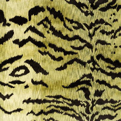 Tiger Velvet fabric in moss color - pattern 2005228.23.0 - by Lee Jofa
