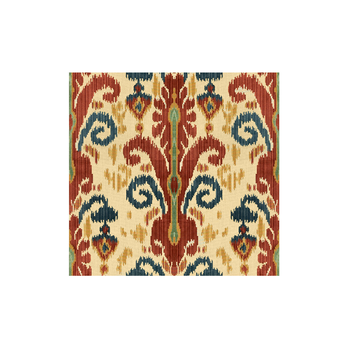 Pardah Velvet fabric in jewel color - pattern 2009118.195.0 - by Lee Jofa in the Eric Cohler Lodge collection
