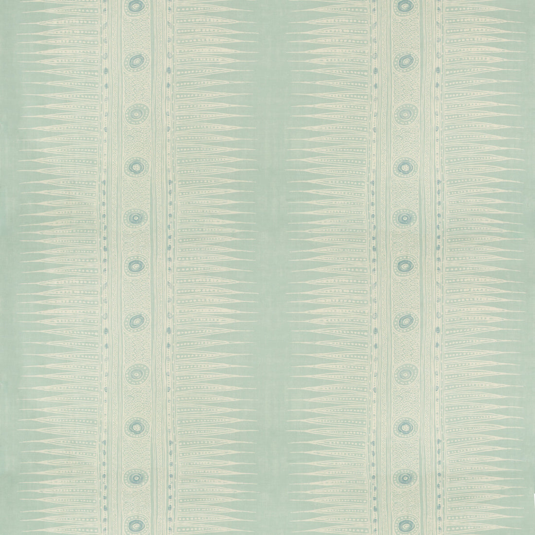 Indian Zag fabric in aqua color - pattern 2010136.135.0 - by Lee Jofa in the Suzanne Rheinstein III collection