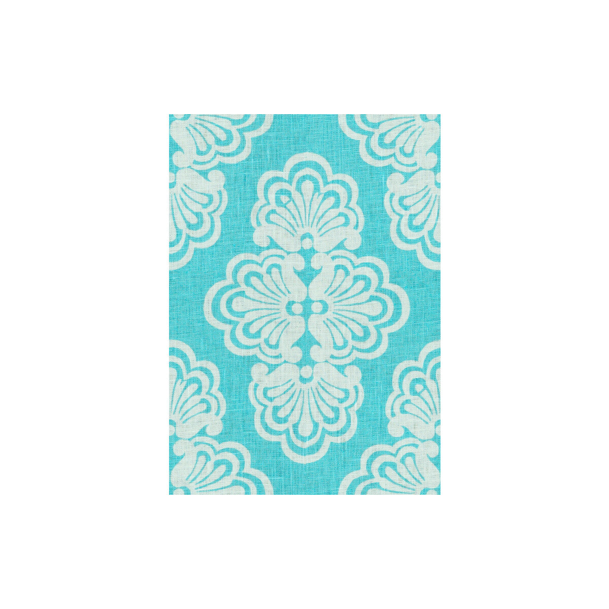 Shell We fabric in shorely blue color - pattern 2011104.15.0 - by Lee Jofa in the Lilly Pulitzer collection