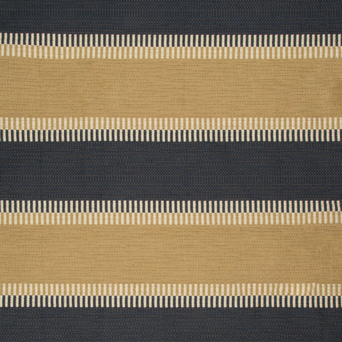 Dorinda Stripe fabric in camel/indigo color - pattern 2012128.650.0 - by Lee Jofa in the Merkato collection