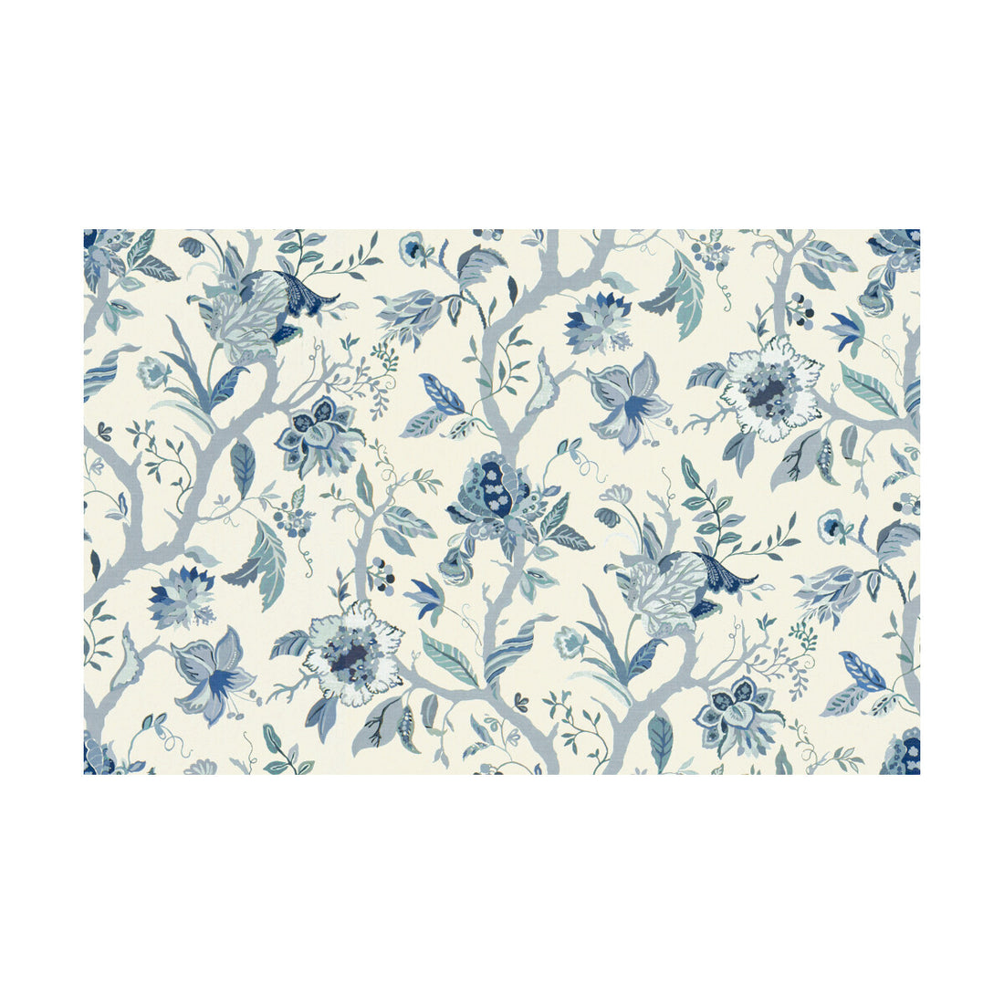 Sayre fabric in blue color - pattern 2013122.515.0 - by Lee Jofa in the Aerin collection